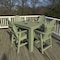 Highwood Usa Hamilton 5pc Square Counter Height Outdoor Patio Furniture Dining Set AD-CNA44-EUC - alternate 3